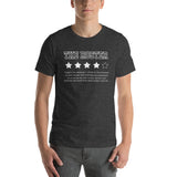 THE ROSTER Review - Two Reasons Unisex T-Shirt
